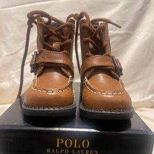 Toddler Polo Boots. Size 5c
